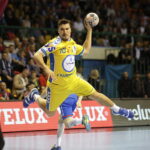 16.09.2017 Brześć. Białoruś. Mecz Ligi Mistrzów. Mieszkow Brześć - PGE Vive Kielce. Alex Dujszebajew / Jarosław Kubalski / Radio Kielce