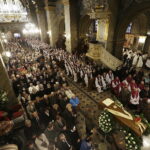 18.09.2017 Kielce. Biskup Kazimierz Ryczan nie żyje. Pierwszy dzień uroczystości pogrzebowych w Bazylice Katedralnej / Jarosław Kubalski / Radio Kielce