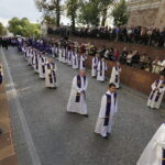 18.09.2017 Kielce. Biskup Kazimierz Ryczan nie żyje. Pierwszy dzień uroczystości pogrzebowych. Kondukt  do Bazyliki Katedralnej / Jarosław Kubalski / Radio Kielce