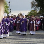 18.09.2017 Kielce. Biskup Kazimierz Ryczan nie żyje. Pierwszy dzień uroczystości pogrzebowych. Kondukt  do Bazyliki Katedralnej / Jarosław Kubalski / Radio Kielce
