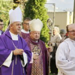 18.09.2017 Kielce. Biskup Kazimierz Ryczan nie żyje. Pierwszy dzień uroczystości pogrzebowych w Bazylice Katedralnej. Mszy przewodniczył kardynał Stanisław Dziwisz / Jarosław Kubalski / Radio Kielce
