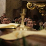 18.09.2017 Kielce. Biskup Kazimierz Ryczan nie żyje. Pierwszy dzień uroczystości pogrzebowych w Bazylice Katedralnej. Czuwanie modlitewne / Jarosław Kubalski / Radio Kielce