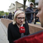 19.09.2017 Kielce. Uroczystości pogrzebowe biskupa Kazimierza Ryczana. Minister Beata Kempa / Jarosław Kubalski / Radio Kielce