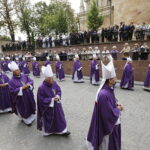 19.09.2017 Kielce. Uroczystości pogrzebowe biskupa Kazimierza Ryczana. Kondukt żałobny od kościoła Trójcy Świętej do Bazyliki Katedralnej / Jarosław Kubalski / Radio Kielce