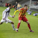 20.09.2017 Kielce. Puchar Polski. Mecz Korona Kielce -  Wisła Kraków. Jacek Kiełb (p) / Jarosław Kubalski / Radio Kielce