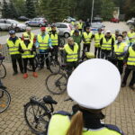 23.09.2017 Kielce. Pielgrzymka rowerowa na  Święty Krzyż wyrusza z Placu Jana Pawła II / Jarosław Kubalski / Radio Kielce