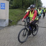 23.09.2017 Kielce. Pielgrzymka rowerowa na  Święty Krzyż wyrusza z Placu Jana Pawła II / Jarosław Kubalski / Radio Kielce