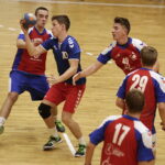 23.09.2017 Kielce. Piłka ręczna II liga. Mecz SMS ZPRP Kielce -  KRAKOWIAK Szkoły Gortata Kraków / Jarosław Kubalski / Radio Kielce