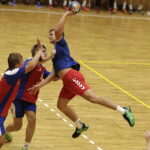 23.09.2017 Kielce. Piłka ręczna II liga. Mecz SMS ZPRP Kielce -  KRAKOWIAK Szkoły Gortata Kraków / Jarosław Kubalski / Radio Kielce