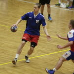 23.09.2017 Kielce. Piłka ręczna II liga. Mecz SMS ZPRP Kielce -  KRAKOWIAK Szkoły Gortata Kraków / Jarosław Kubalski / Radio Kielce