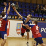 23.09.2017 Kielce. Piłka ręczna II liga. Mecz SMS ZPRP Kielce -  KRAKOWIAK Szkoły Gortata Kraków / Jarosław Kubalski / Radio Kielce