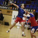 23.09.2017 Kielce. Piłka ręczna II liga. Mecz SMS ZPRP Kielce -  KRAKOWIAK Szkoły Gortata Kraków / Jarosław Kubalski / Radio Kielce