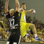 Kielce. Mecz 2. kolejki Ligi Mistrzów PGE Vive - THW Kiel. Alex Dujszebajew / Jarosław Kubalski / Radio Kielce
