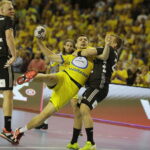 Kielce. Mecz 2. kolejki Ligi Mistrzów PGE Vive - THW Kiel. Michał Jurecki / Jarosław Kubalski / Radio Kielce