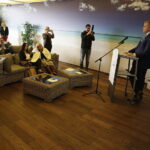 Konferencja prasowa dotycząca budowy przez firmę Panattoni Europe hali magazynowej dla Grupy Vive / Jarosław Kubalski / Radio Kielce