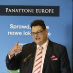 Konferencja prasowa dotycząca budowy przez firmę Panattoni Europe hali magazynowej dla Grupy Vive. Grzegorz Woelke, prezes Vive Transport / Jarosław Kubalski / Radio Kielce