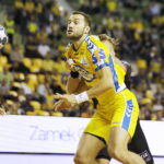 26.09.2017 Kielce. Mecz 5. kolejki PGNiG Superlig PGE Vive Kielce - Piotrkowianin Piotrków Trybunalski. Mariusz Jurkiewicz / Jarosław Kubalski / Radio Kielce