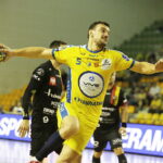 26.09.2017 Kielce. Mecz 5. kolejki PGNiG Superlig PGE Vive Kielce - Piotrkowianin Piotrków Trybunalski. Michał Jurecki / Jarosław Kubalski / Radio Kielce