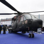 05.09.2017 Kielce. MSPO. Śmigłowiec AW101 / Jarosław Kubalski - Radio Kielce / 05.09.2017 Kielce. MSPO. Śmigłowiec AW101