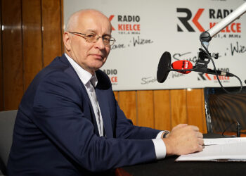 Krzysztof Strzelczyk, dyrektor oddziału Generalnej Dyrekcji Dróg Krajowych i Autostrad w Kielcach / Robert Felczak / Radio Kielce