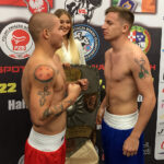 Marek Pietruczuk oraz Irlandczyk Wayne Kelly / Rafał Szymczyk / Radio Kielce