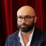 17.07.2017 Kielce. Teatr Żeromskiego. Ogłoszenie wyników konkursu architektonicznego na najlepszą koncepcję przebudowy obiektu. / Marzena Mąkosa / Radio Kielce