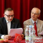 17.07.2017 Kielce. Teatr Żeromskiego. Ogłoszenie wyników konkursu architektonicznego na najlepszą koncepcję przebudowy obiektu. / Marzena Mąkosa / Radio Kielce