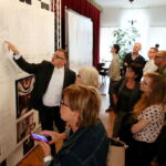 17.07.2017 Kielce. Teatr Żeromskiego. Ogłoszenie wyników konkursu architektonicznego na najlepszą koncepcję przebudowy obiektu. / Marzena Mąkosa / Radio Kielce