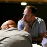 28.08.2017 Kielce. Próba spektaklu "Wesele" Stanisława Wyspiańskiego w Teatrze im. Stefana Żeromskiego / Marzena Mąkosa - Radio Kielce / Piotr Łataś