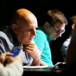 28.08.2017 Kielce. Próba spektaklu "Wesele" Stanisława Wyspiańskiego w Teatrze im. Stefana Żeromskiego / Marzena Mąkosa - Radio Kielce / Marek Wtorek