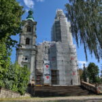 Remont kościoła w Piekoszowie. Parafia Narodzenia Najświętszej Maryi Panny - Sanktuarium Matki Bożej Miłosierdzia / Marzena Mąkosa / Radio Kielce