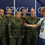 02.09.2017 Kielce. Przygotowania do Targów MSPO 2017. / Marzena Mąkosa - Radio Kielce / Mjr Agnieszka Kossowska oraz żołnierze