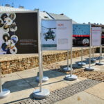 01.09.2017 Kielce. Wystawa "25 lat Targów Kielce" na kieleckim Rynku. / Marzena Mąkosa - Radio Kielce / Wystawa "25 lat Targów Kielce"