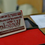 02.09.2017 Kielce. Narodowe Czytanie 2017. "Wesele" Stanisława Wyspiańskiego / Marzena Mąkosa - Radio Kielce / Pieczęć od prezydenta Andrzeja Dudy