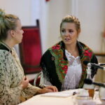 02.09.2017 Kielce. Narodowe Czytanie 2017. "Wesele" Stanisława Wyspiańskiego / Marzena Mąkosa - Radio Kielce / Reprezentanci Zespołu Szkół Zawodowych nr. 1