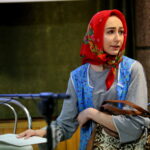 02.09.2017 Kielce. Narodowe Czytanie 2017. "Wesele" Stanisława Wyspiańskiego / Marzena Mąkosa - Radio Kielce / Reprezentantka II LO im. Jana Śniadeckiego w Kielcach