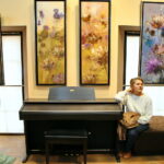 02.09.2017 Kielce. Wernisaż wystawy malarstwa Zbigniewa Pieczyńskiego w galerii Wieża Sztuki / Marzena Mąkosa - Radio Kielce / Wernisaż wystawy malarstwa Zbigniewa Pieczyńskiego w galerii Wieża Sztuki