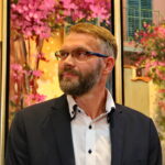 02.09.2017 Kielce. Wernisaż wystawy malarstwa Zbigniewa Pieczyńskiego w galerii Wieża Sztuki / Marzena Mąkosa - Radio Kielce / Wernisaż wystawy malarstwa Zbigniewa Pieczyńskiego w galerii Wieża Sztuki. Na zdjęciu : Zbigniew Pieczyński