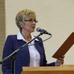 04.09.2017 Mąchocice - Scholasteria. Wojewódzka inauguracja roku szkolnego 2017/2018 / Marzena Mąkosa - Radio Kielce / Joanna Boniek - dyrektor szkoły szkoły podstawowej im. Stefana Żeromskiego