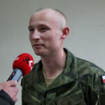 05.09.2017 Kielce Kolejni elewi przejdą kurs na Bukówce / Marzena Mąkosa - Radio Kielce / Kolejni elewi przejdą kurs na Bukówce. Na zdjęciu Piotr Nowicki z Ciechanowa