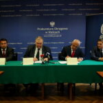 05.09.2017 Kielce. Oddanie budynku przy ulicy Mickiewicza na użytek Prokuratury Okręgowej w Kielcach / Marzena Mąkosa - Radio Kielce / Jarosław Duś - Dyrektor Biura Prokuratora Krajowego, Bogdan Święczkowski - Pierwszy Zastępca Prokuratora Generalnego, Prokurator Krajowy, Mateusz Mroz - Prezes Agencji Mienia Wojskowego, Bartosz Kownacki - Sekretarz Stanu w Ministerstwie Obrony Narodowej