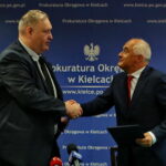 05.09.2017 Kielce. Oddanie budynku przy ulicy Mickiewicza na użytek Prokuratury Okręgowej w Kielcach / Marzena Mąkosa - Radio Kielce / Bogdan Święczkowski - Pierwszy Zastępca Prokuratora Generalnego, Prokurator Krajowy, Mateusz Mroz - Prezes Agencji Mienia Wojskowego