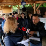 Interwencja Radia Kielce. Robert Szumielewicz - Radio Kielce oraz uczestnicy interwencji / Marzena Mąkosa - Radio Kielce / Radio Kielce