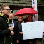 Interwencja Radia Kielce. Dominik Masierak - TVP3 Kielce i uczestnicy interwencji / Marzena Mąkosa - Radio Kielce / Radio Kielce