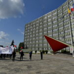 Protest pracowników PAKS przed Świętokrzyskim Urzędem Wojewódzkim w Kielcach / Marzena Mąkosa / Radio Kielce