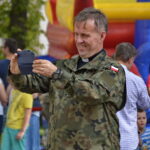 Festyn Rodzinny przy Parafii Garnizonowej pod wezwaniem Matki Bożej Królowej Polski w Kielcach. Proboszcz parafii - ksiądz ppłk Grzegorz Kamiński / Mariusz Mąkosa