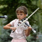 Festyn Rodzinny przy Parafii Garnizonowej pod wezwaniem Matki Bożej Królowej Polski w Kielcach. Na zdjęciu : Ania Wieleńska / Mariusz Mąkosa