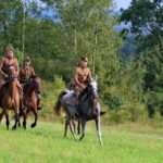 prezes Stowarzyszenia Rekonstrukcji Historycznych „Jodła” / Marzena Mąkosa / Radio Kielce