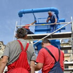 Zjadacz kurzu - miejska rzeźba puryfikacyjna na Placu Artystów / Marzena Mąkosa / Radio Kielce