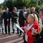 Piaski. Interwencja Radia Kielce. Mieszkańcy wsi Piaski / Marzena Mąkosa / Radio Kielce